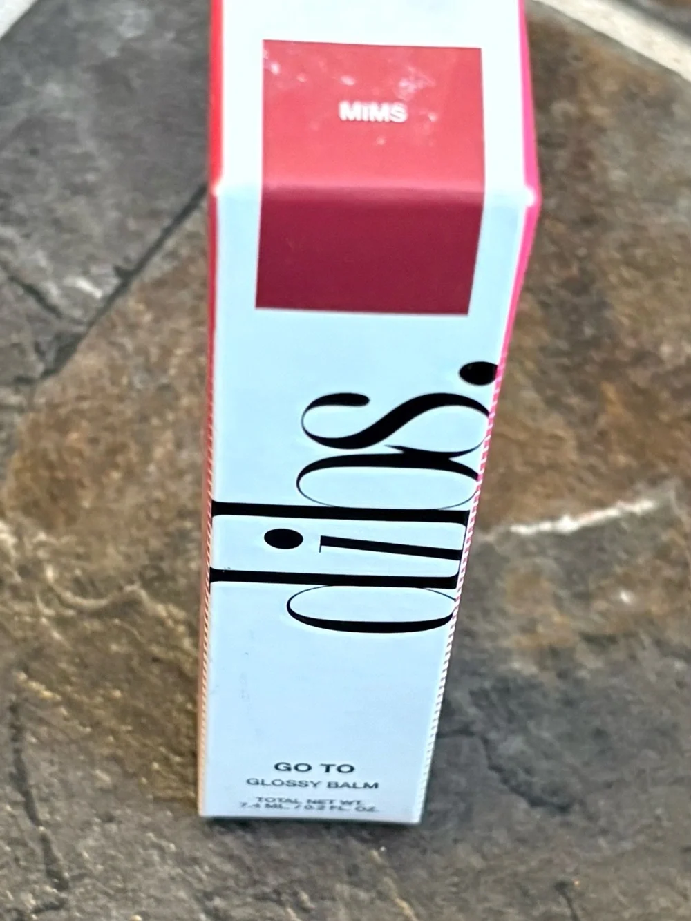 Glossier Go To Glossy Balm in Mims Pink